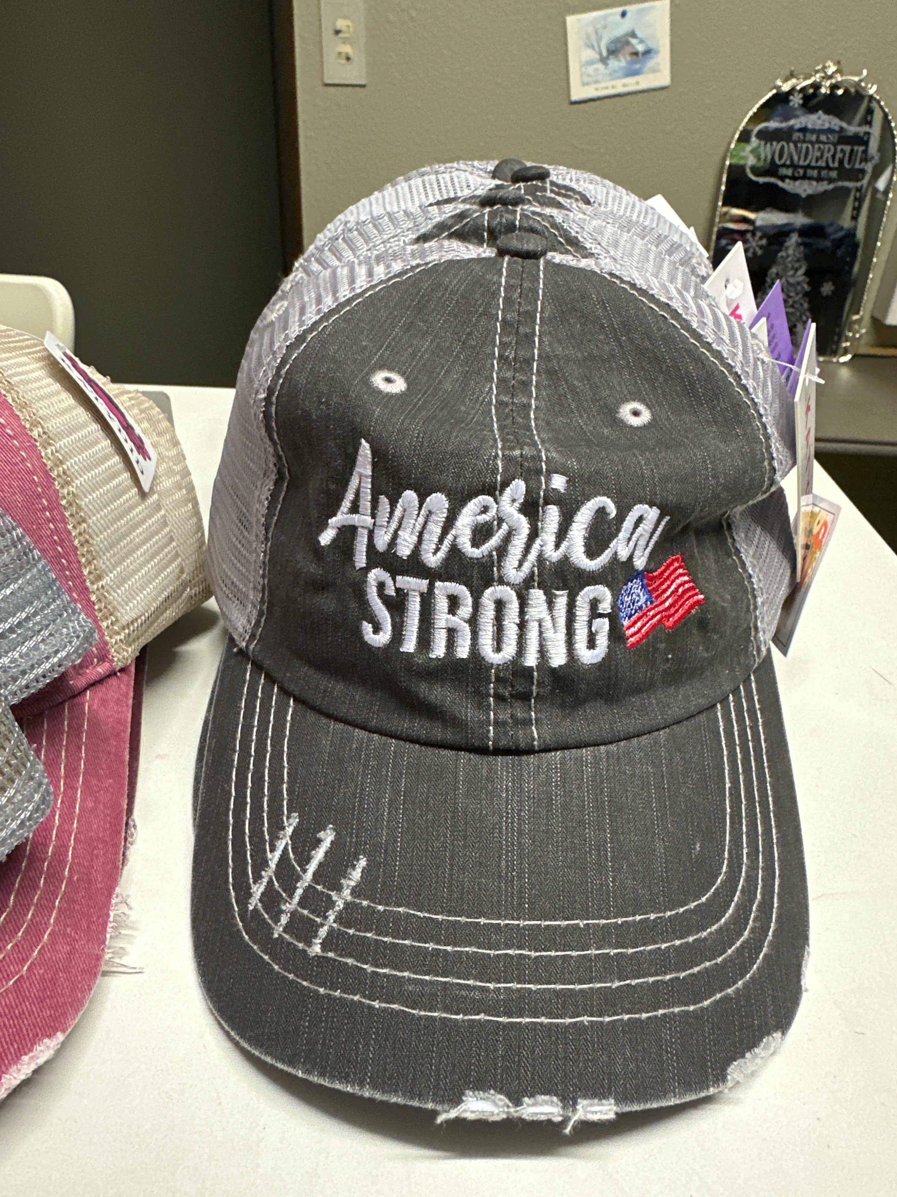 The America Strong Trucker Hat