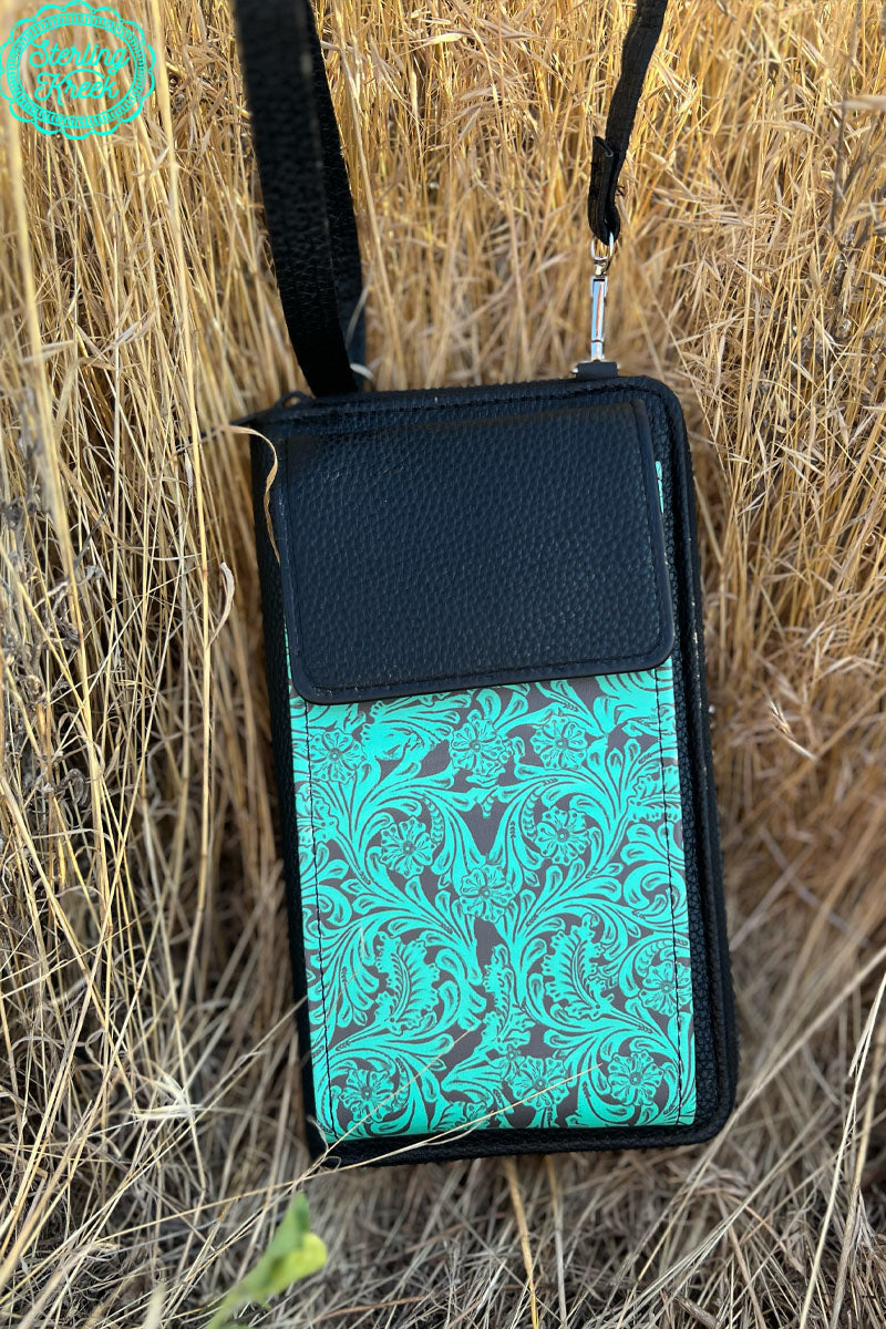 The TOOLED UP PHONE WALLET BAG