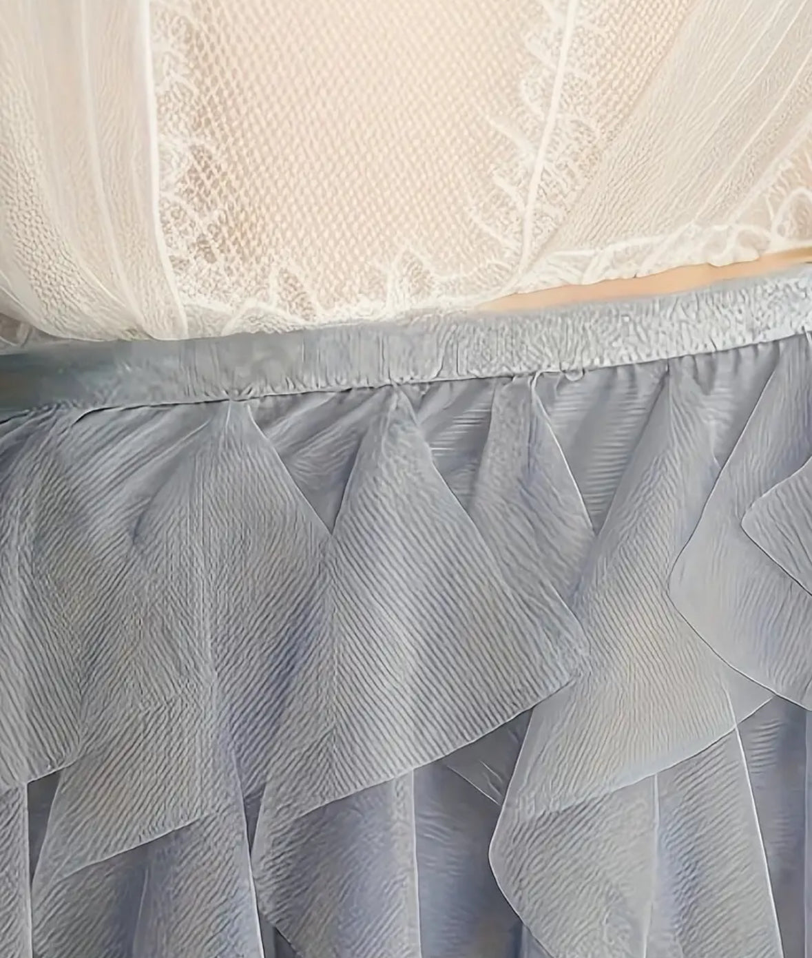 The Gray Tulle Festival Skirt