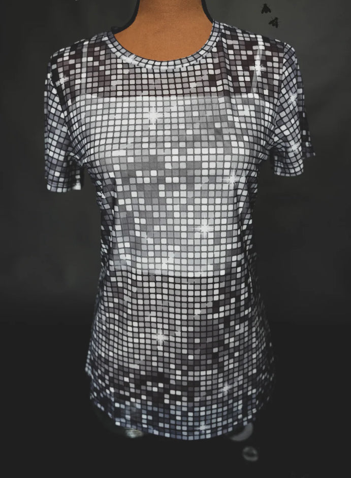 The Dolly Disco Mesh Tee
