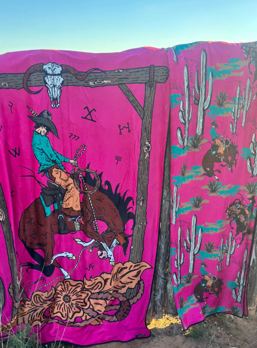 The ROSETTE RODEO BLANKET