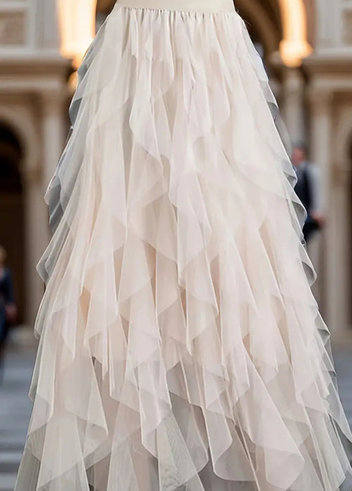 The Apricot Tulle Festival Skirt