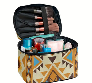 The Bohemian Cosmetic Case in Red