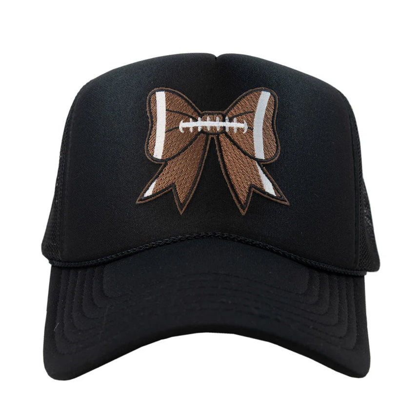 The Football Bow Trucker Hat