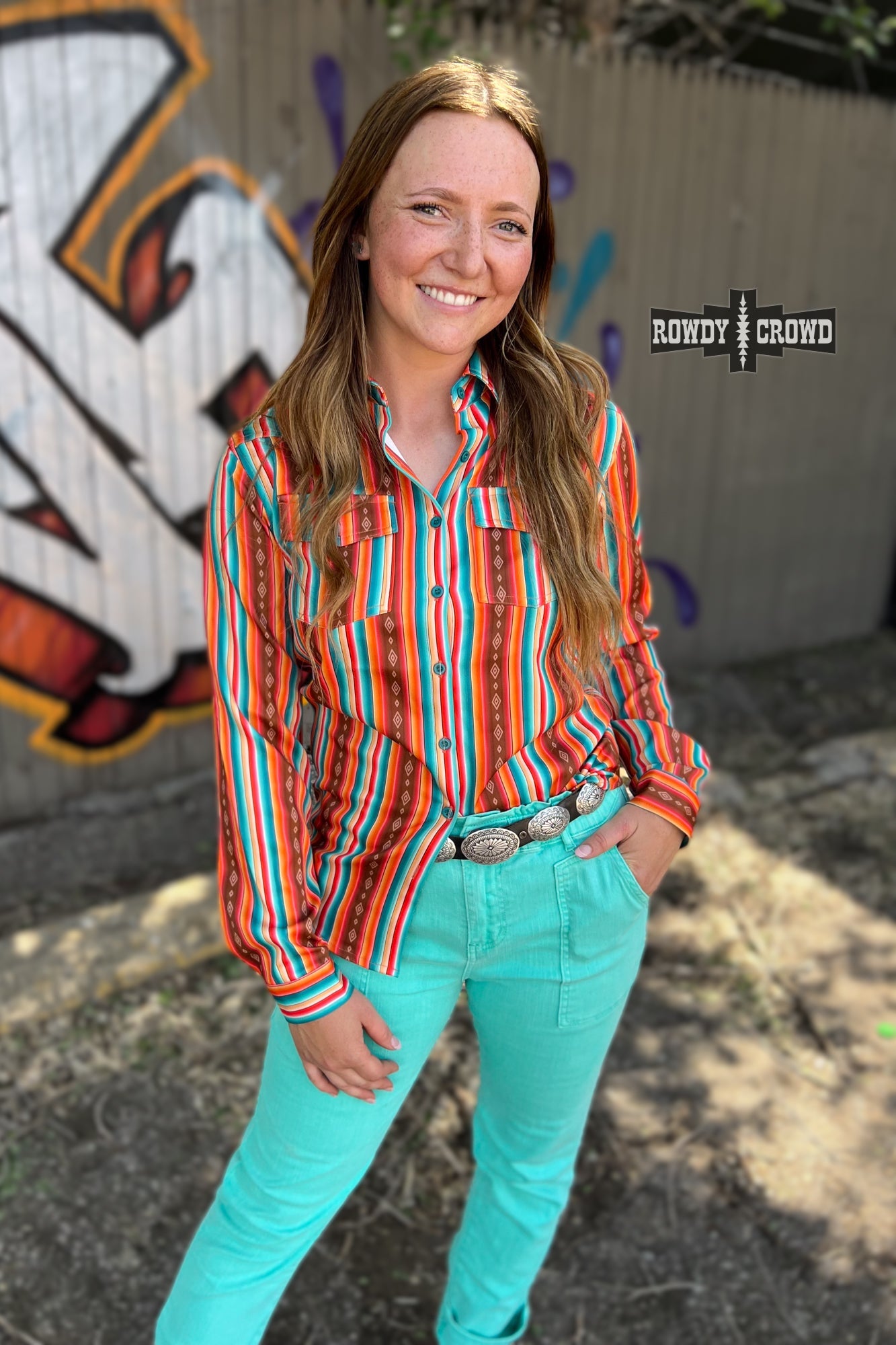 The Sturgill Serape Button Up