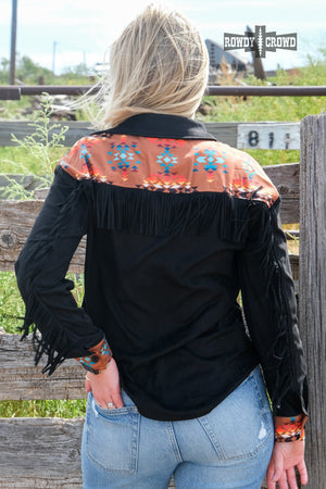 The Flatland Fringed Shacket