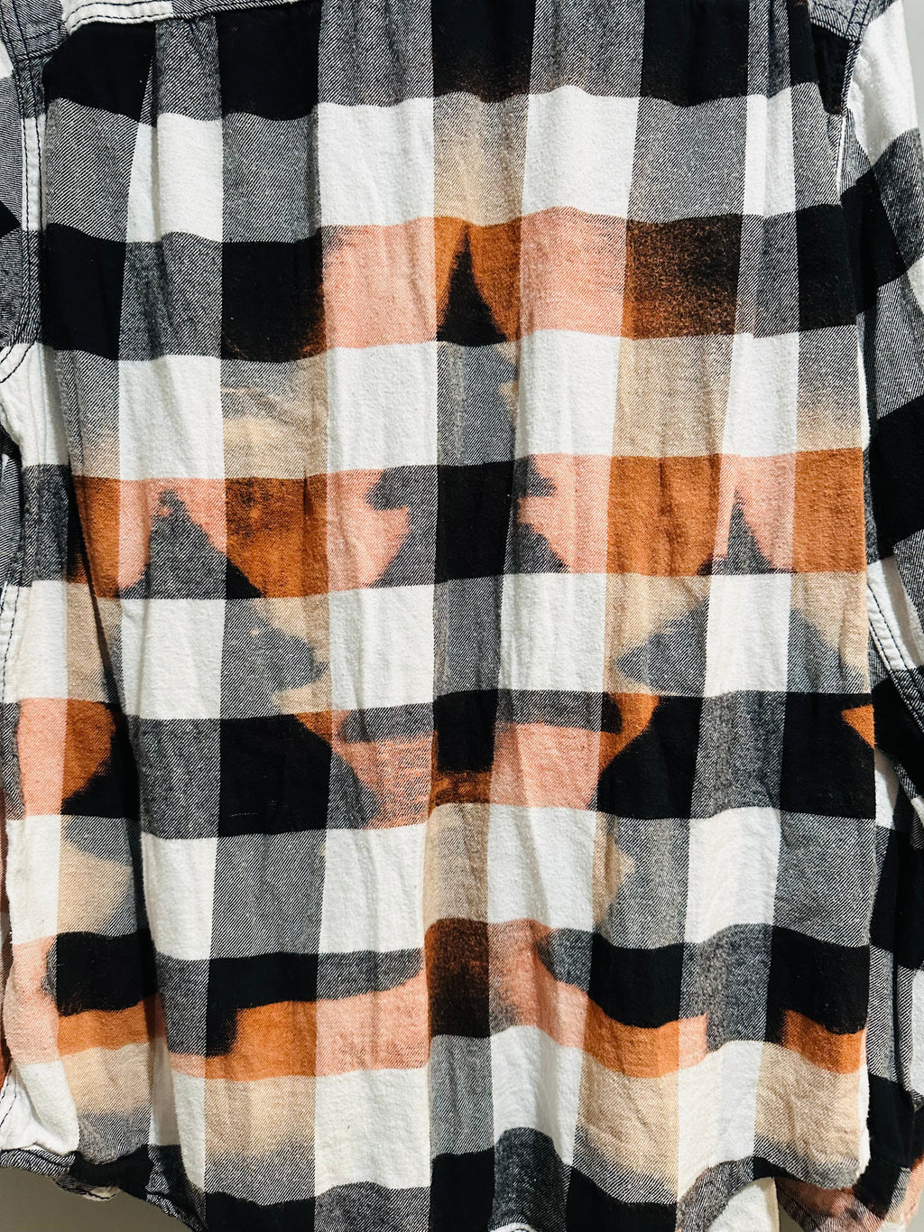 NEW White/Black Buffalo Plaid with Tree Design