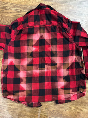 NEW Red/Black Buffalo Plaid with Tree Design