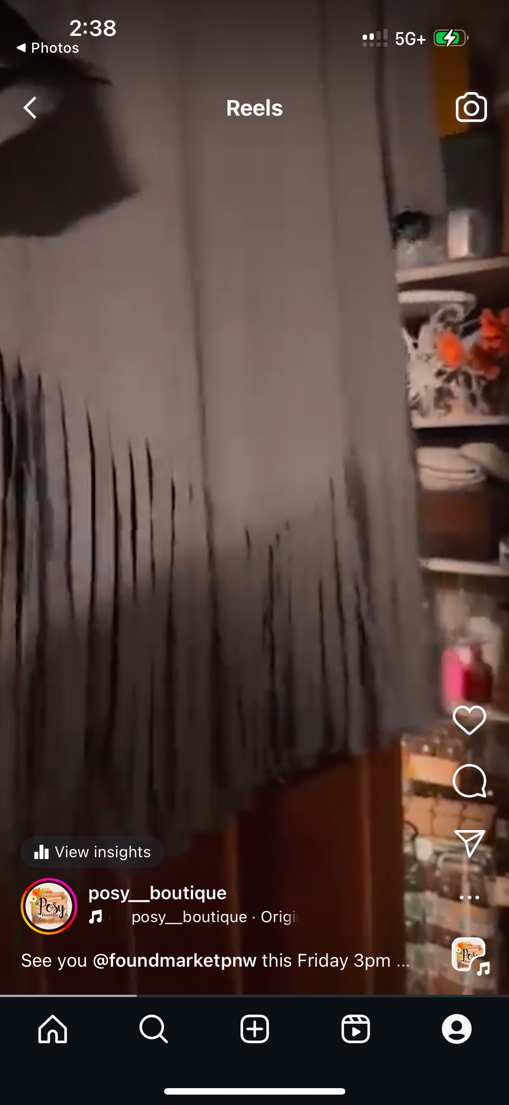 The Casual Fringe Top in Black