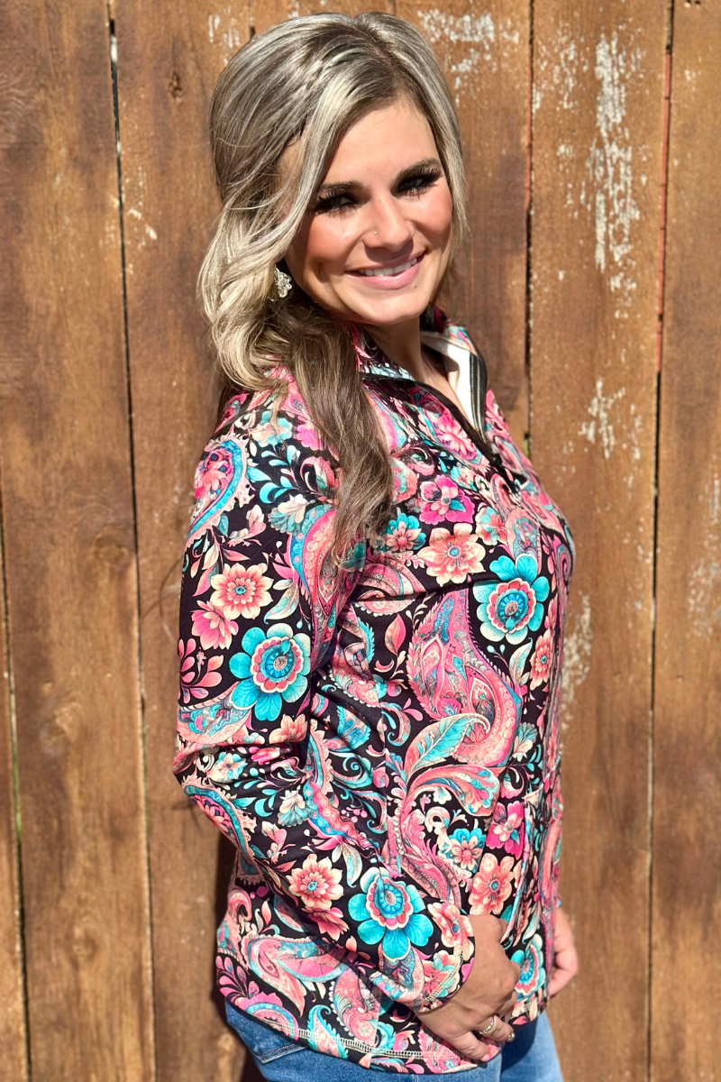 The Midnight Bloom Pullover