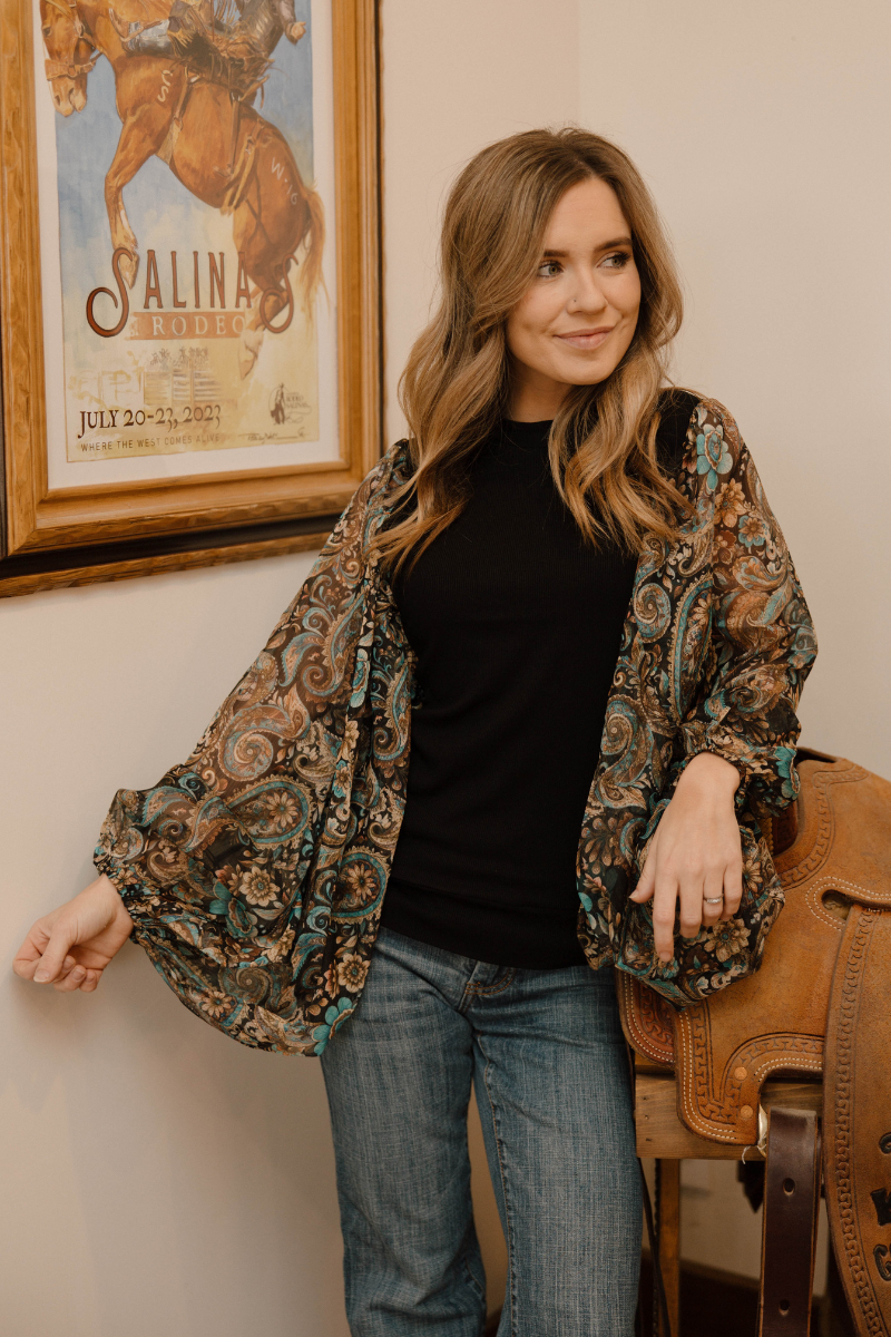 The PAISLEY DREAMS TOP