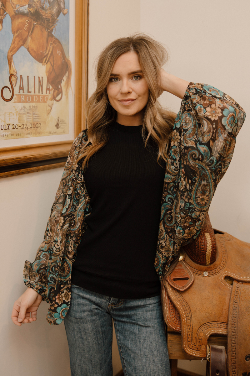 The PAISLEY DREAMS TOP