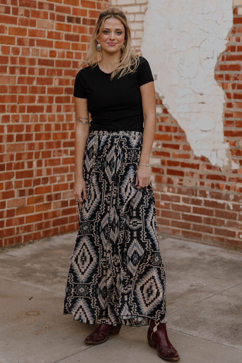 The ASHWOOD TRAIL MAXI SKIRT
